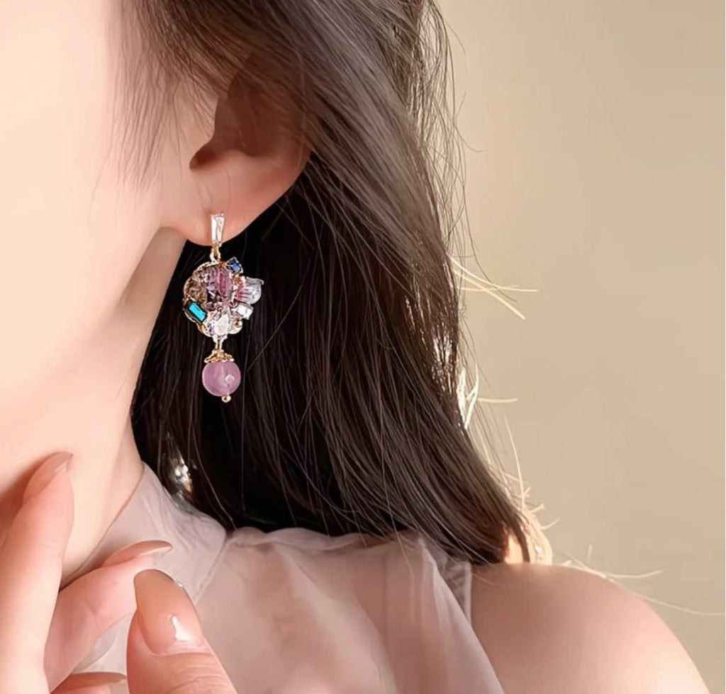 The Amber Mosaic Earrings