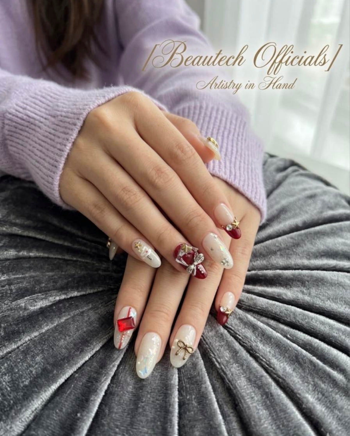 Holiday Sparkle Nails