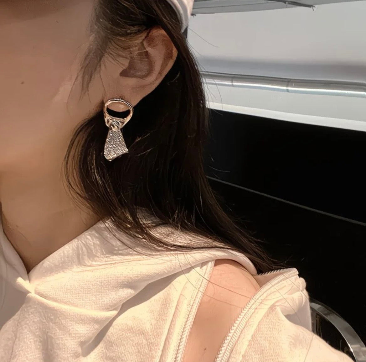 Luxe Crystal Drop Earrings