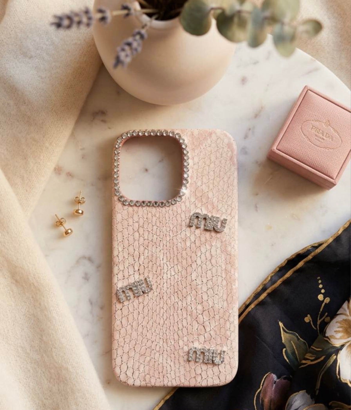 MIU Snake Skin Case