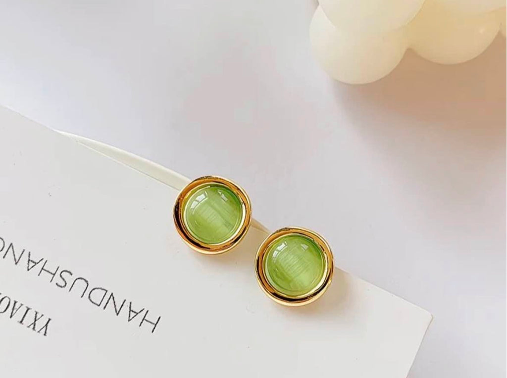 Sage Glow Earrings