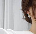 Caramel & Cream Orbit Earring