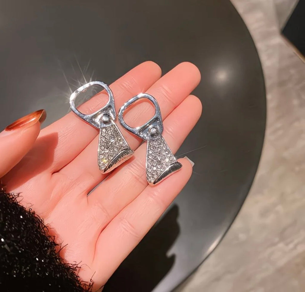 Luxe Crystal Drop Earrings