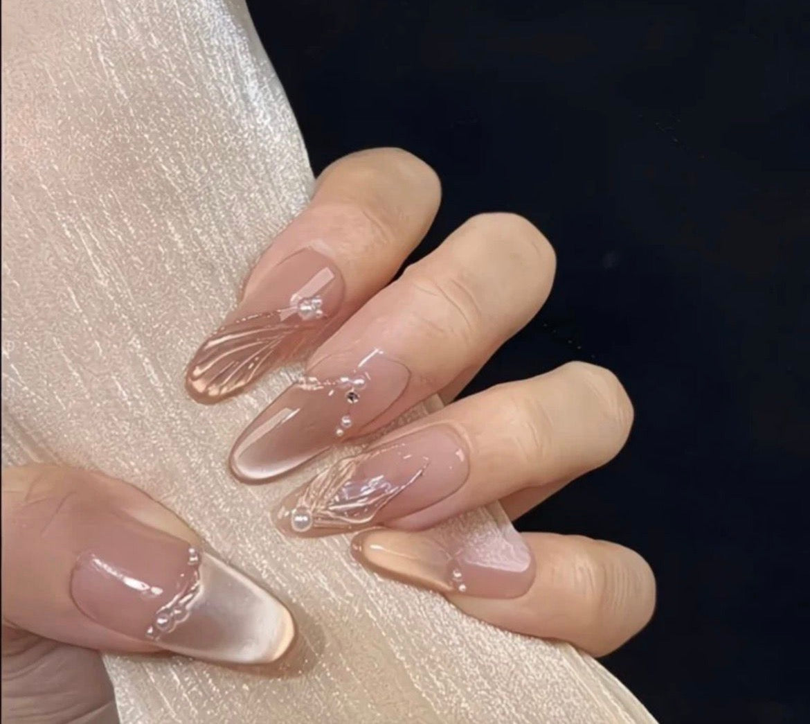Crystal Stone Nails