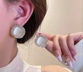 Radiant Square Moonstone Earrings