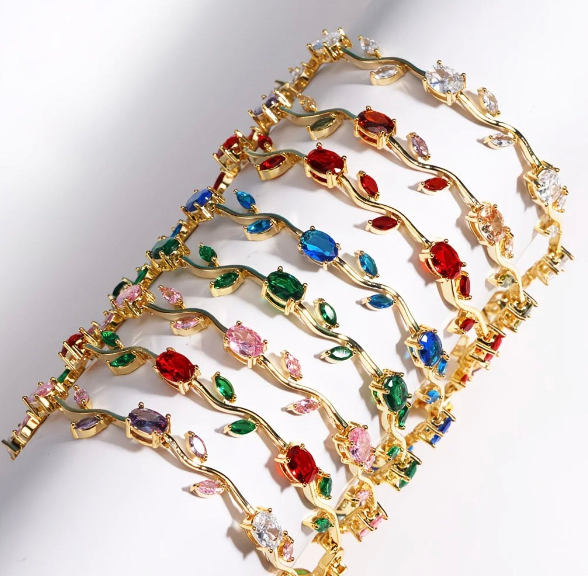 Tulip Luxe Crystal Bracelet