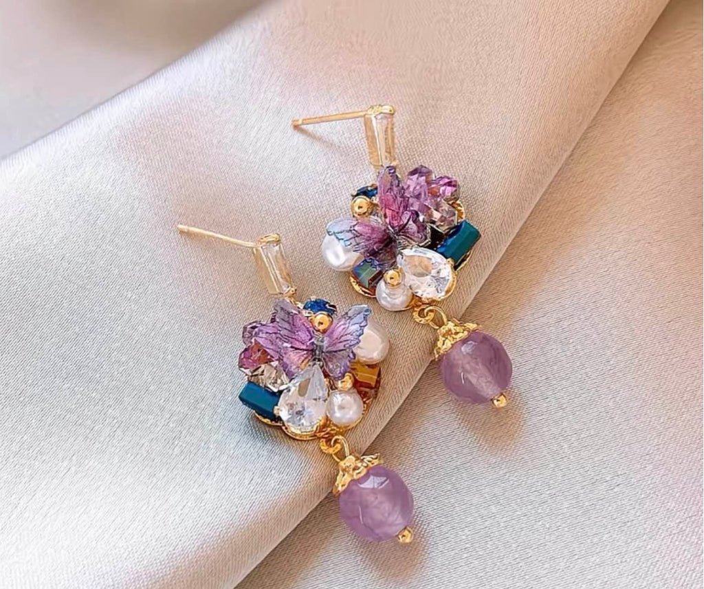 The Amber Mosaic Earrings