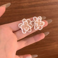 Handmade Blossom Bead Earrings