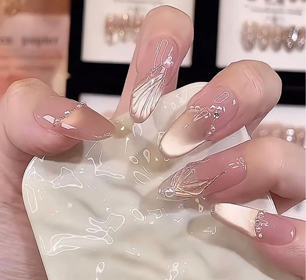 Crystal Stone Nails
