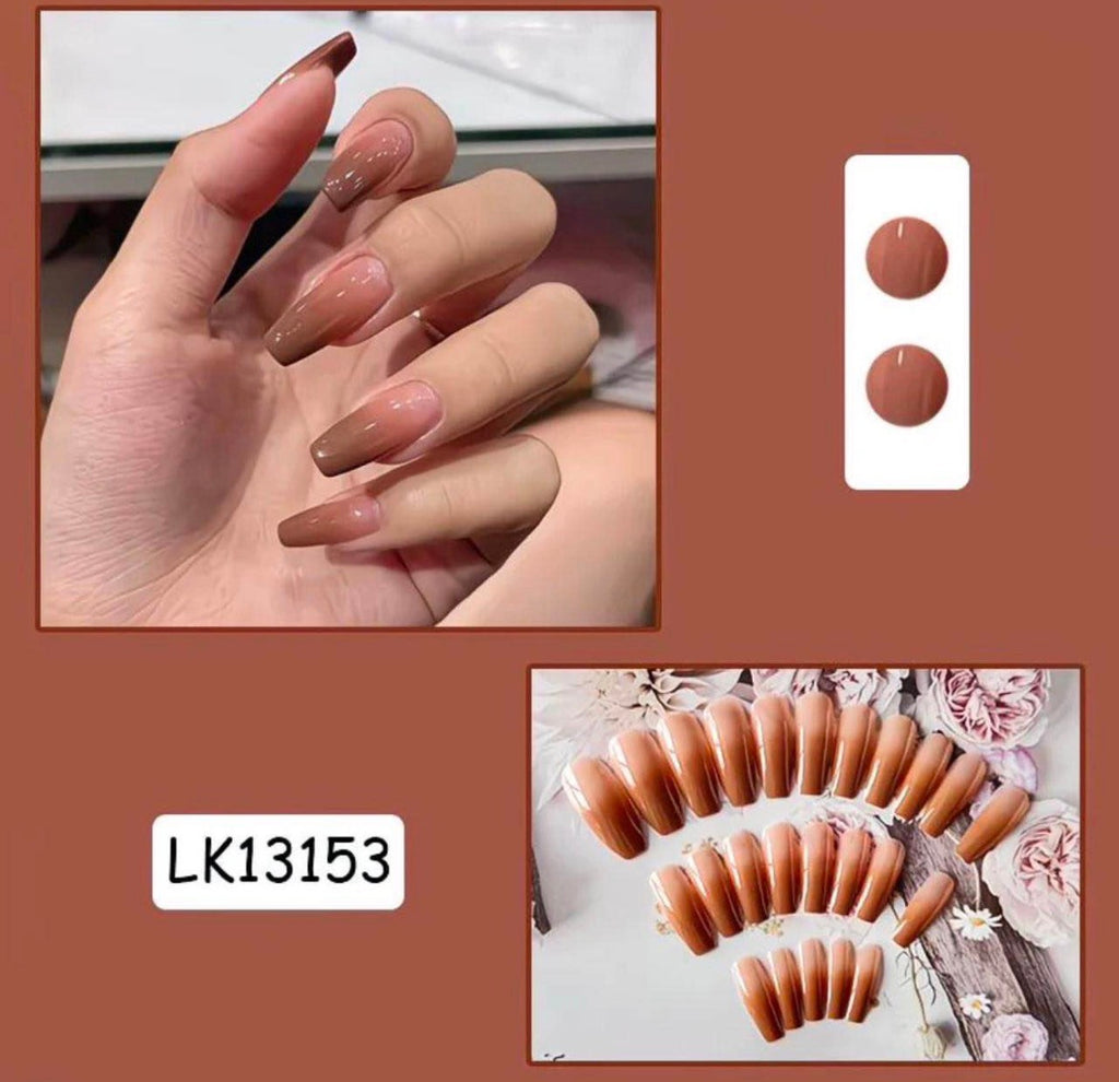 Soft Gloss Coffin Nails