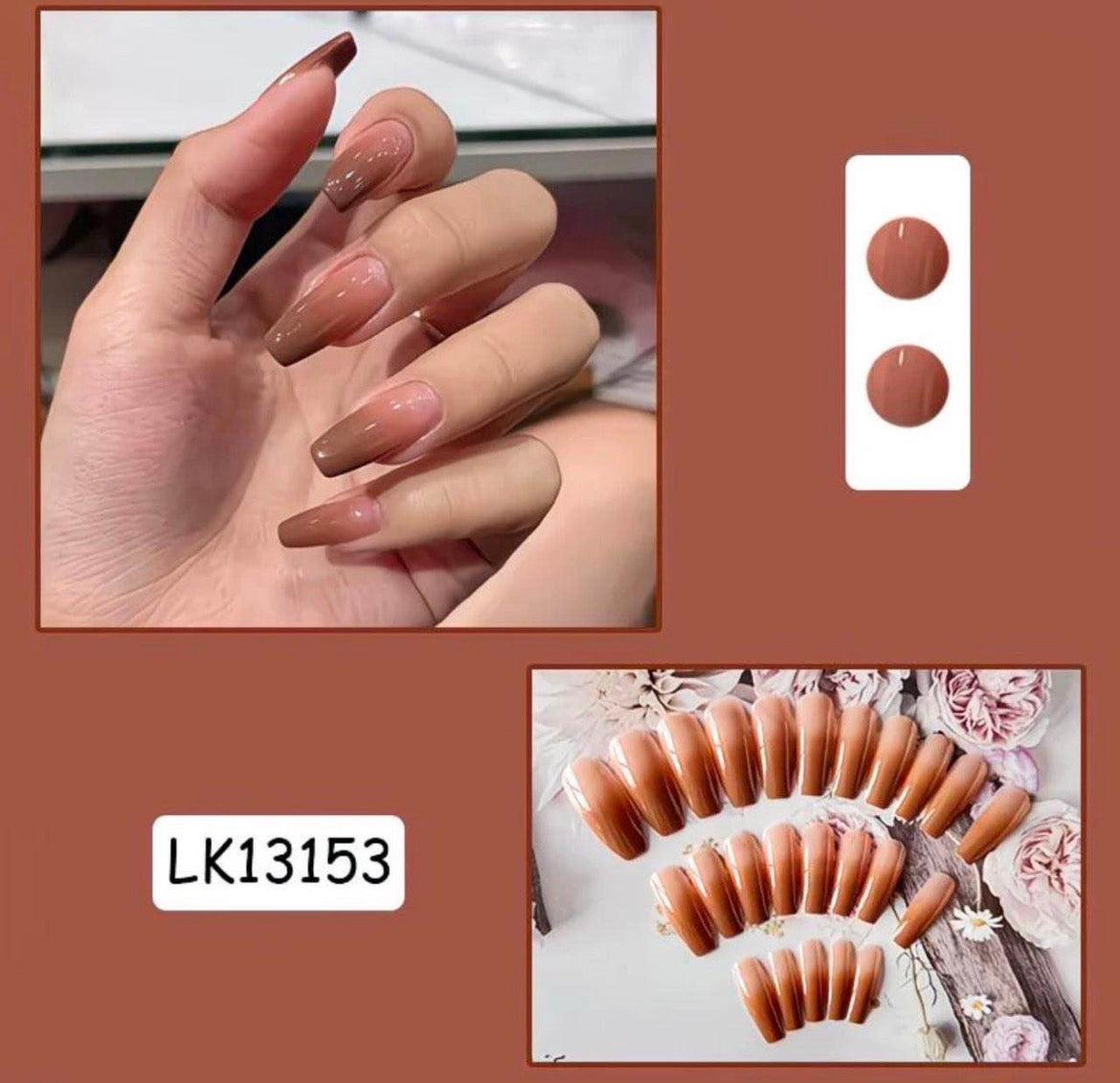 Soft Gloss Coffin Nails