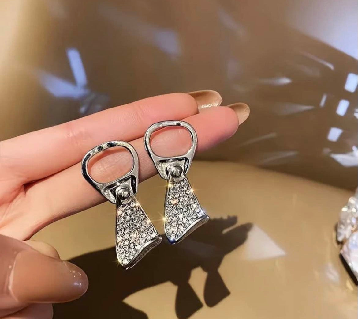 Luxe Crystal Drop Earrings