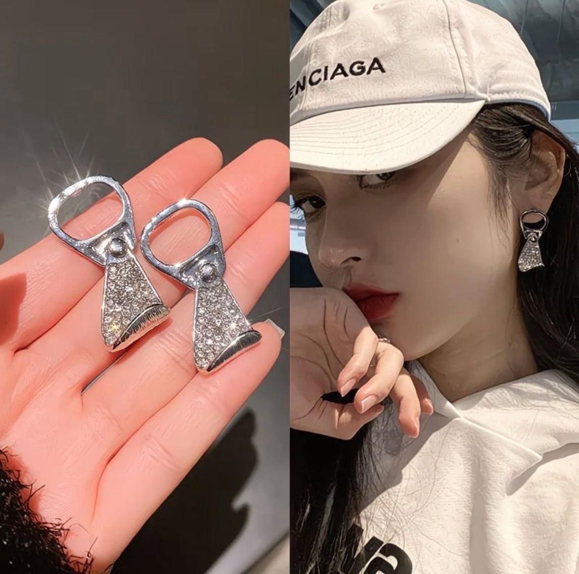 Luxe Crystal Drop Earrings