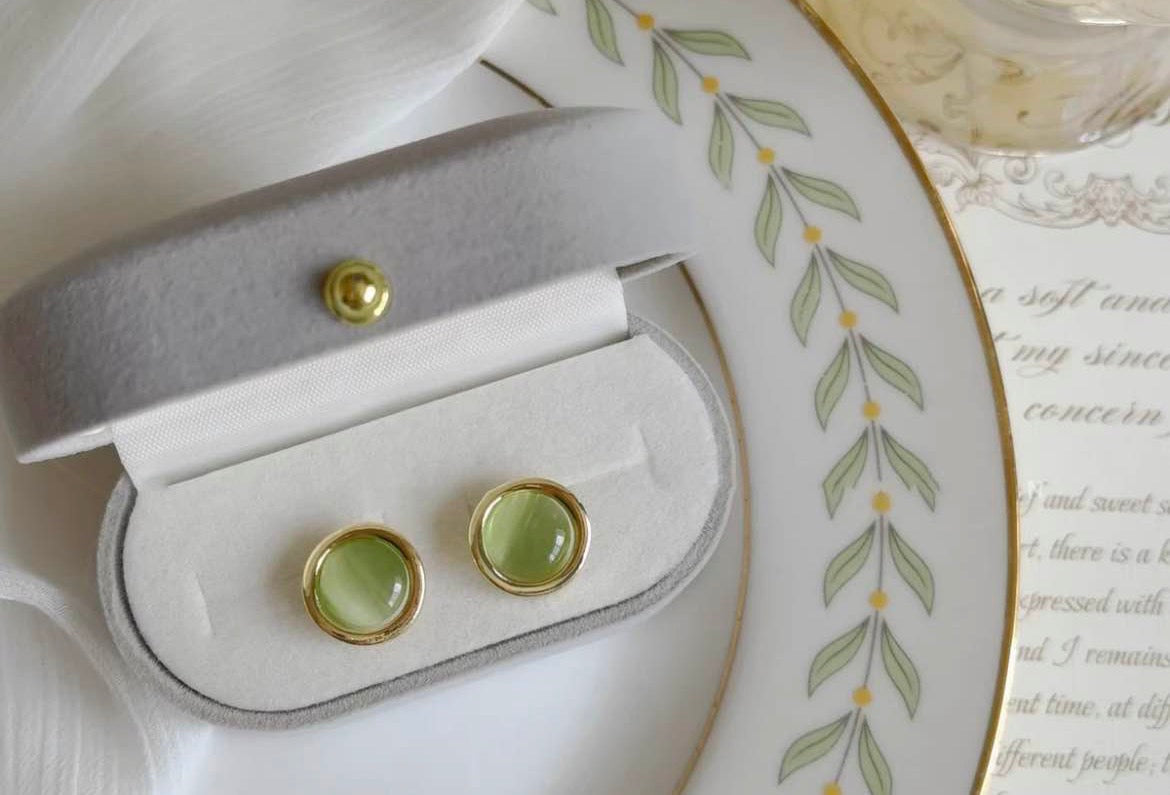 Sage Glow Earrings
