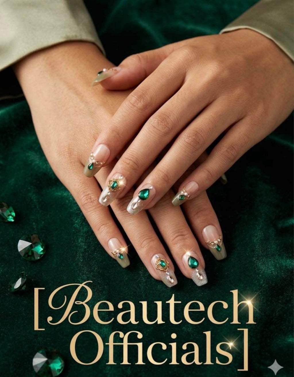 Blush Aura Nails