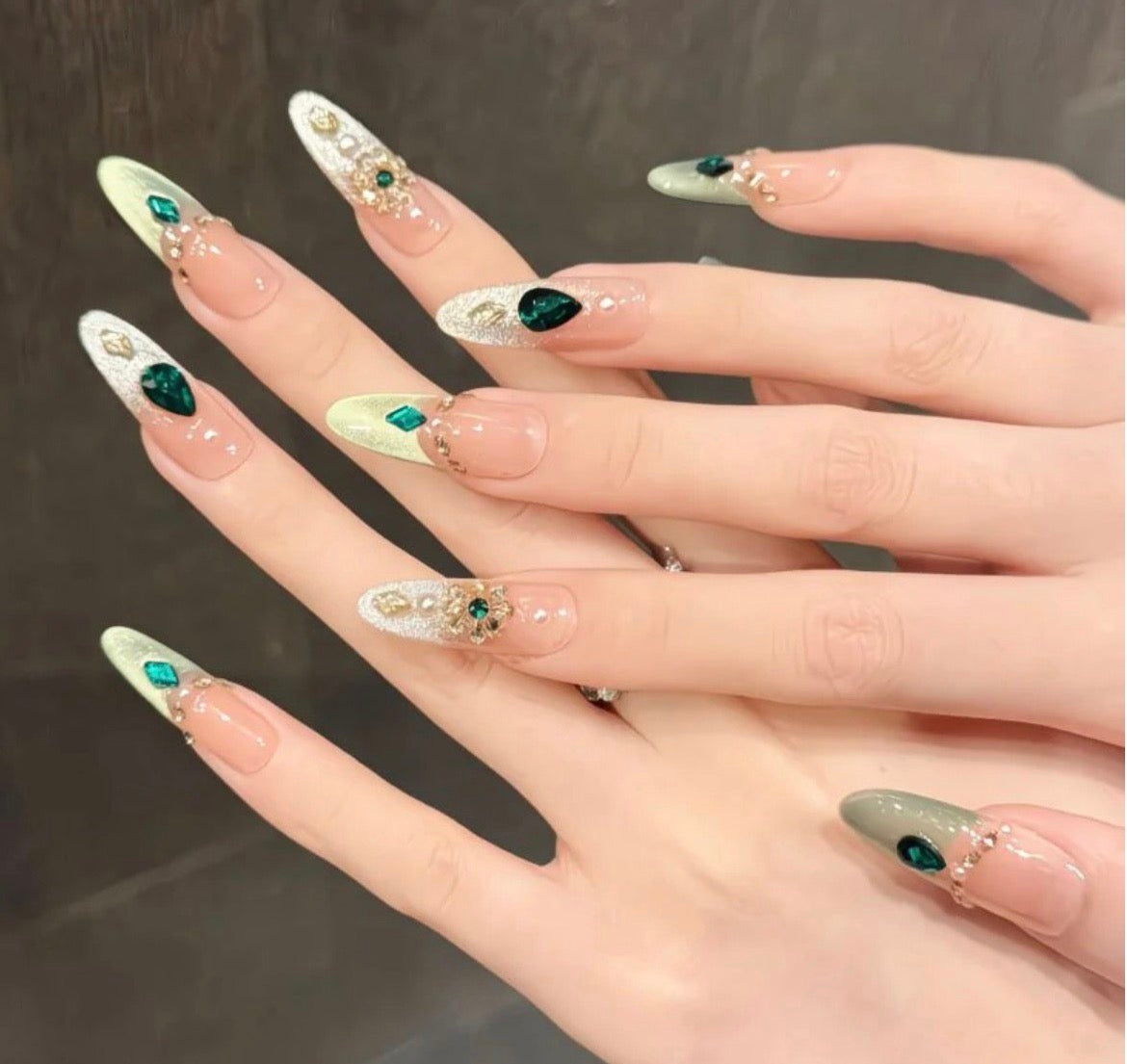 Blush Aura Nails