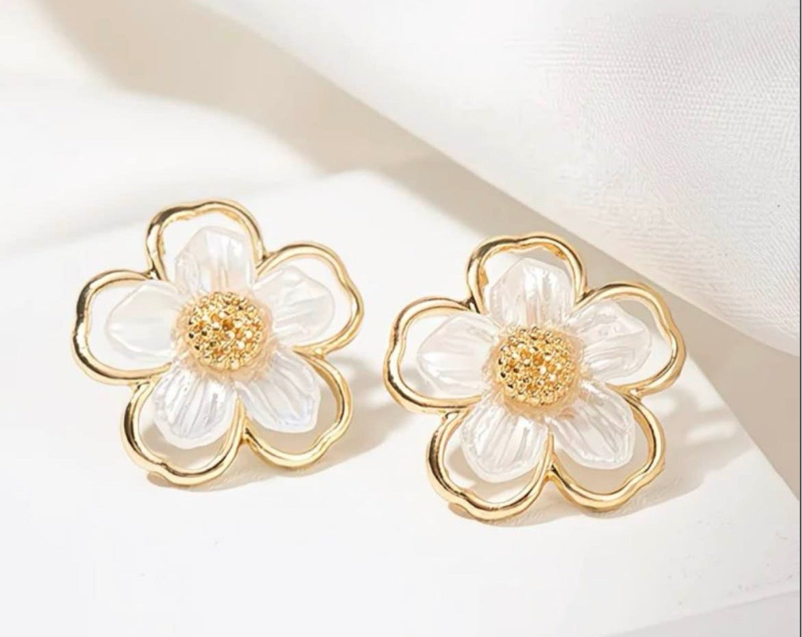 Regency Heritage Flower Earrings