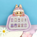Labubu Cartoon Press-On Nails – Kawaii Cute Nail Set
