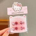 Hello Kitty Pink Bow Press-On Nails – Kawaii Nail Art Set