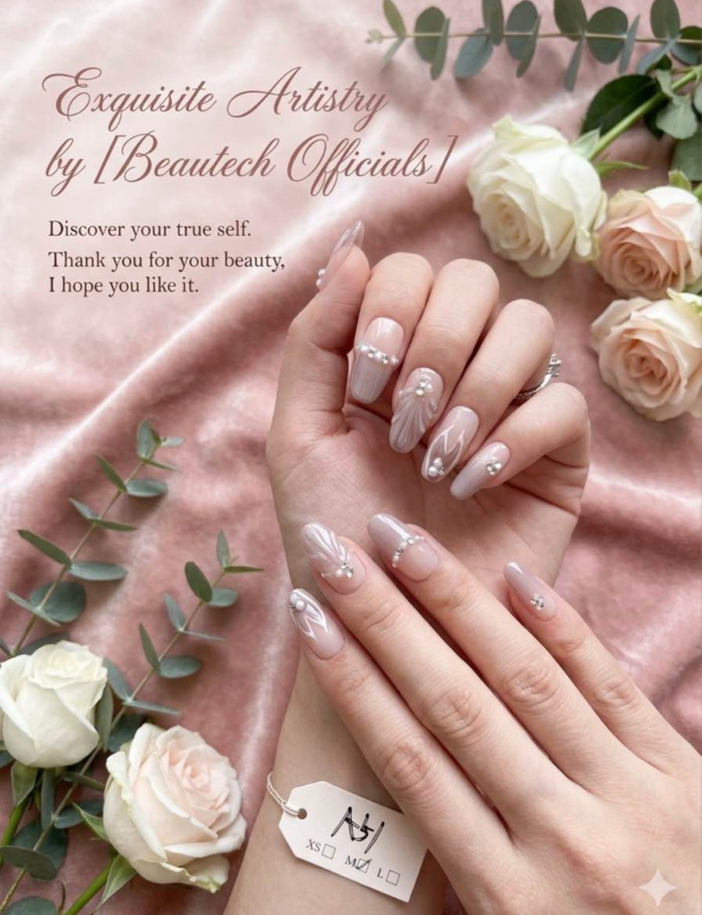 Crystal Stone Nails