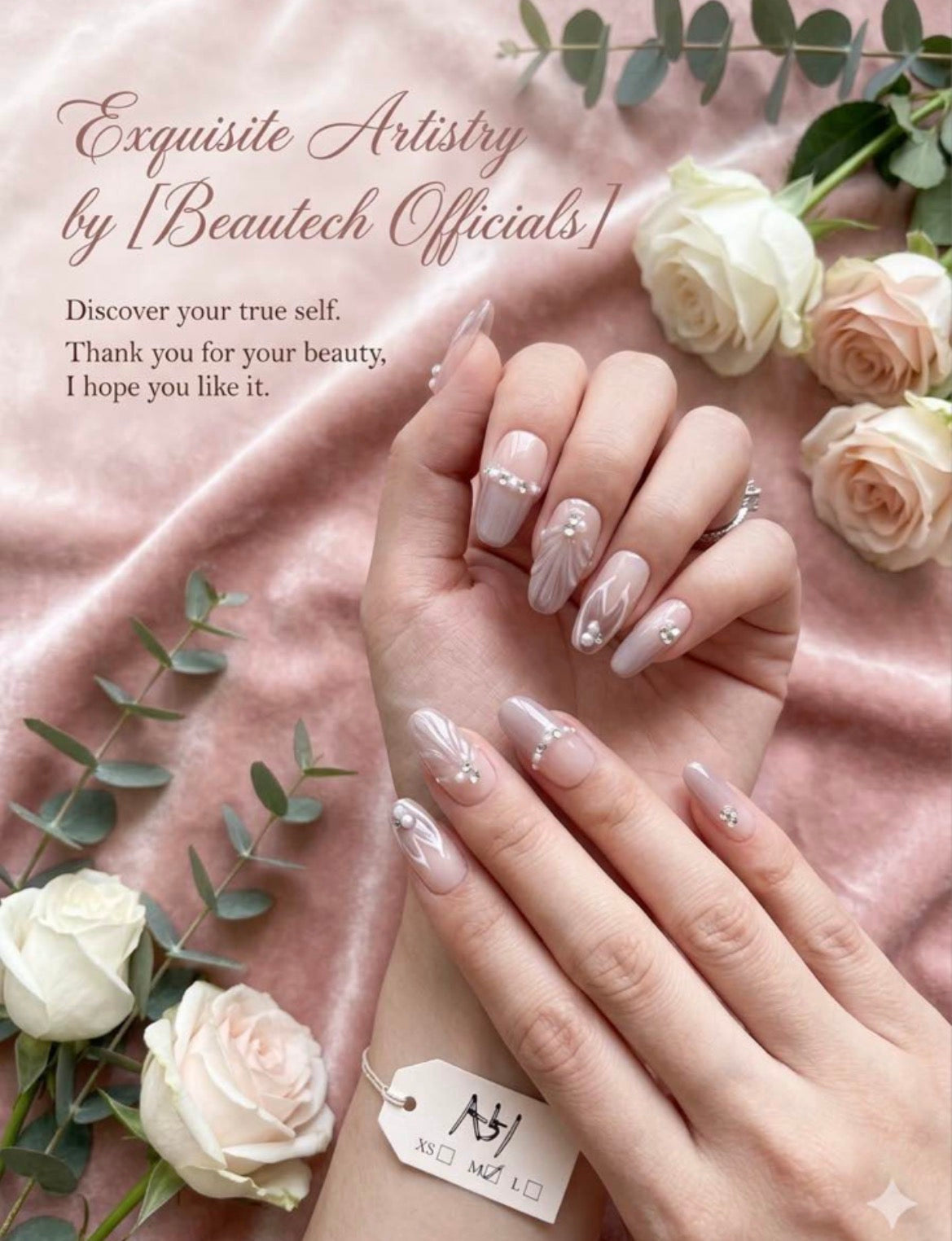 Crystal Stone Nails