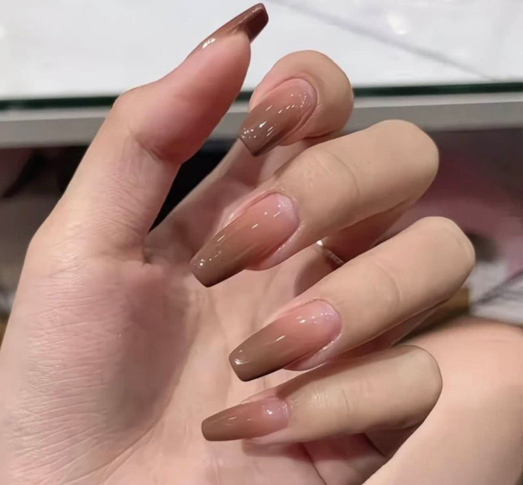 Soft Gloss Coffin Nails