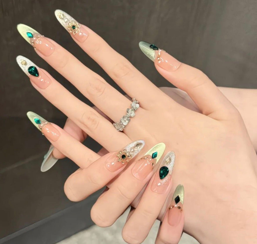 Blush Aura Nails