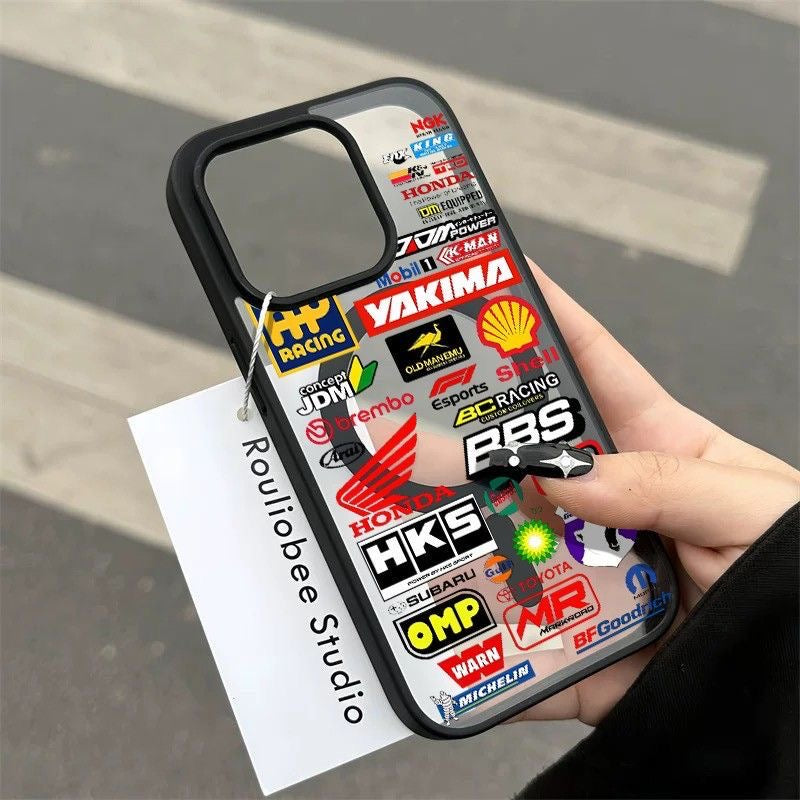 JDM Drift Racing Sticker Iphone Case