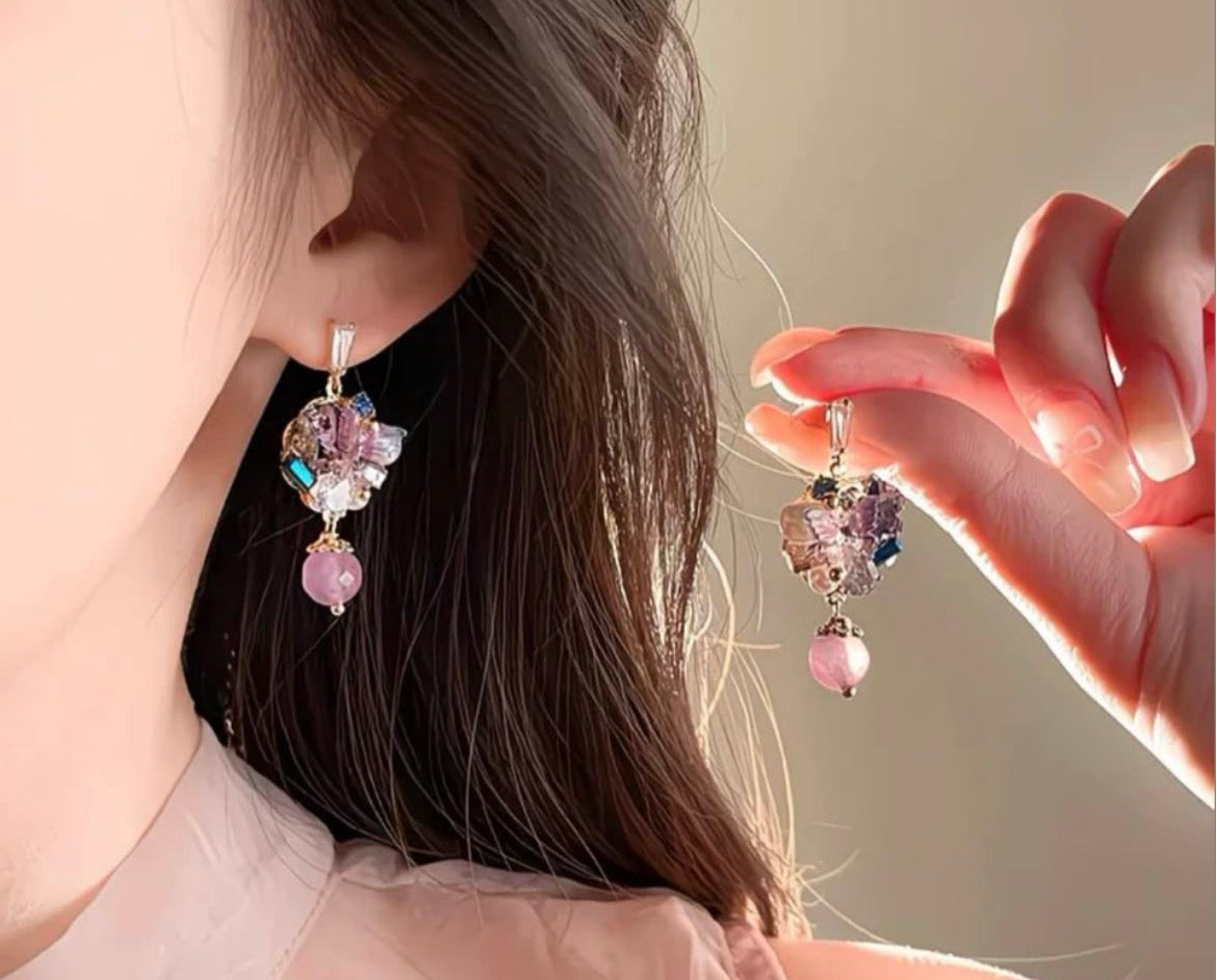 The Amber Mosaic Earrings