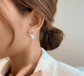 Autumn Rope-Edge Earrings