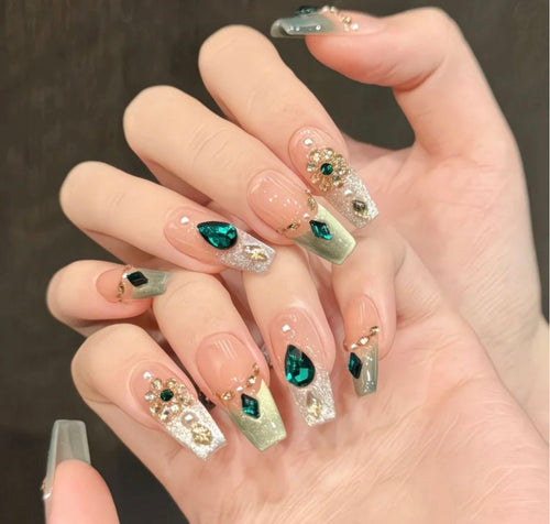 Blush Aura Nails