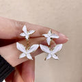 Pearl Butterfly Bloom Earrings